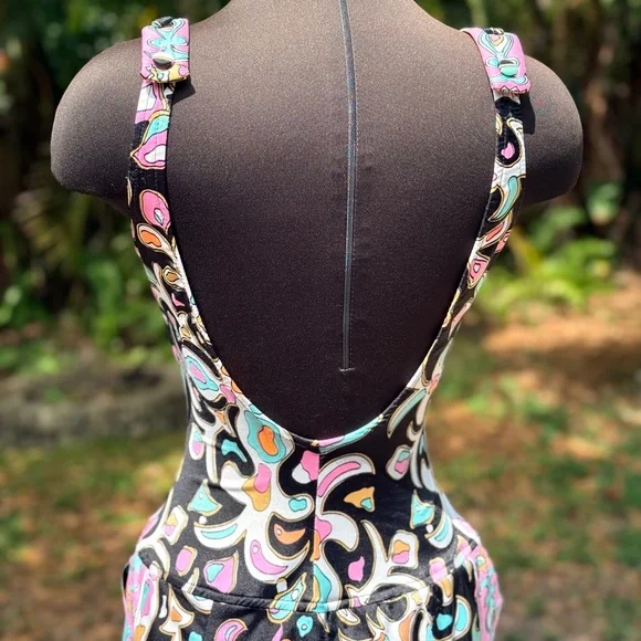 Vintage 1960s Pucci style Perfection Fit by Roxanne One Piece Swimsuit - Picture 8 of 11